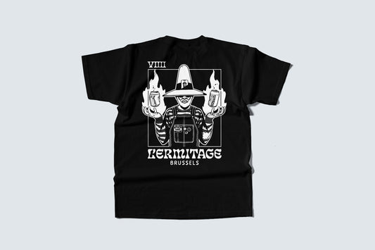 T-SHIRT The Hermit (Noir)
